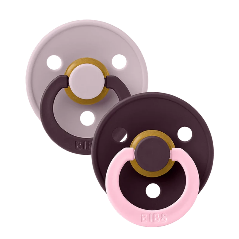 BIBS Studio Colour 2 PACK Fusion Latex Size 2 Dusky Lilac Plum mix