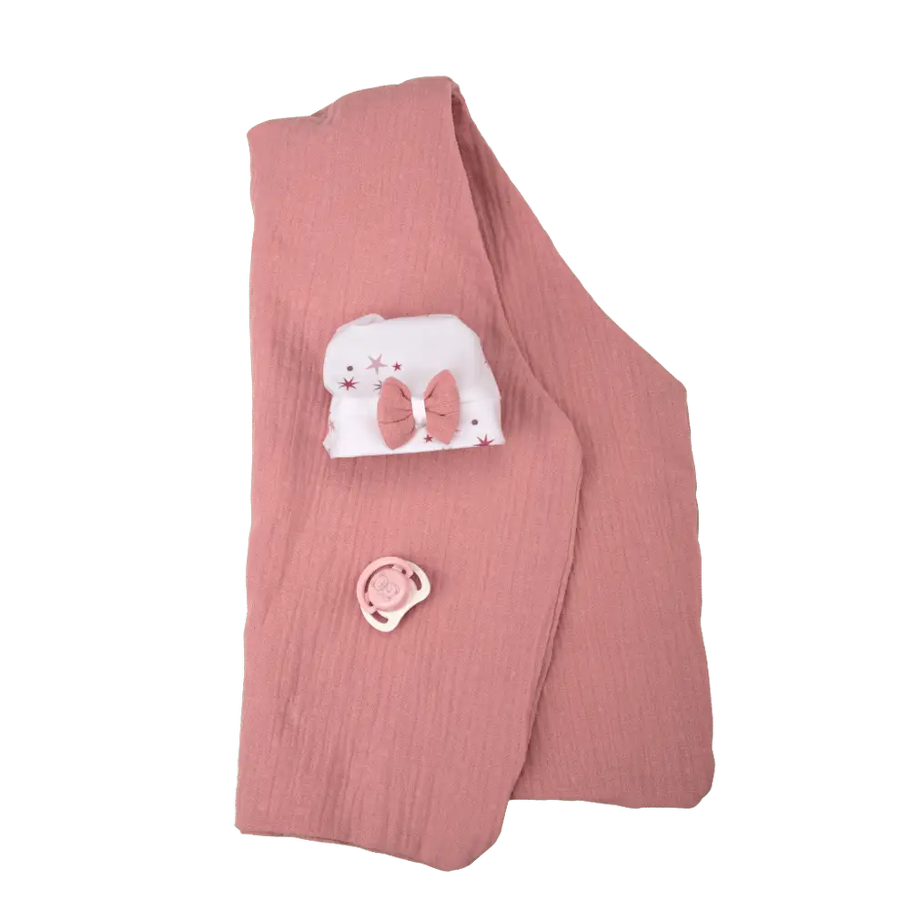 Arias Dukke Elegance Nia 33 cm. m. dusty rosa tæppe