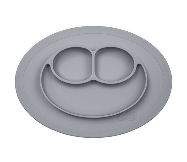 Ezpz dækkeserviet - Happy Mini Mat - Grå