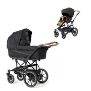 Emmaljunga Big Star Supreme inkl. klapvognssæde - Black