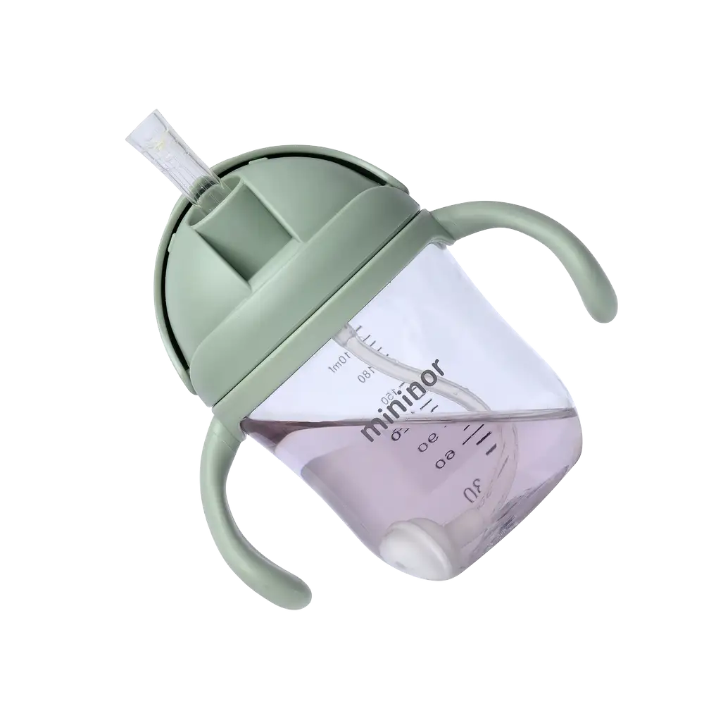 Sugerørskop Tritan 330 ml - Lilac Flower