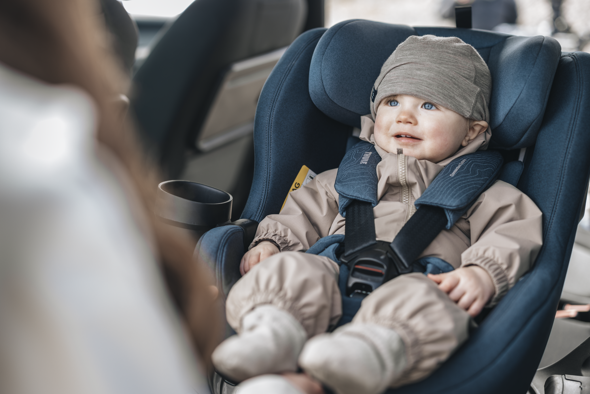 Connected Safety by Thule: sådan hjælper sensorer dig med at spænde autostolen rigtigt
