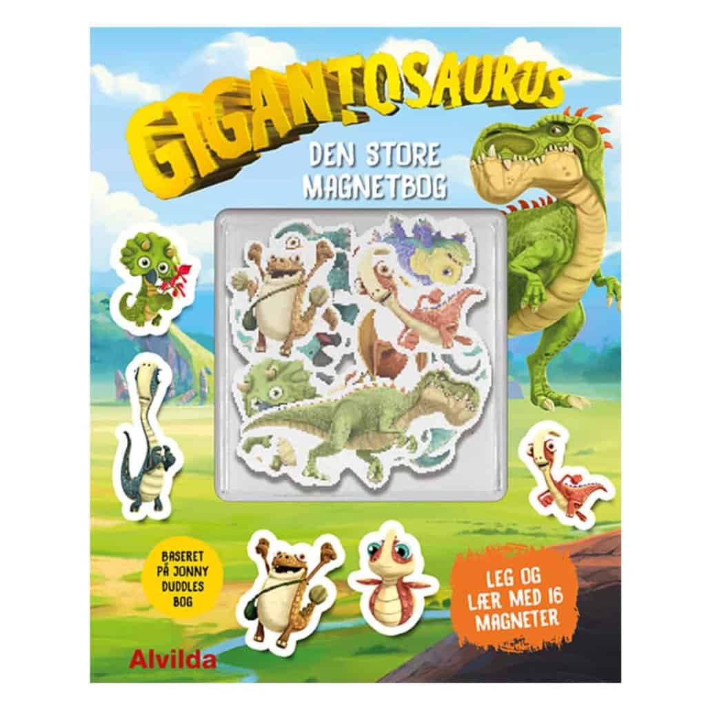 Gigantosaurus - Den store magnetbog