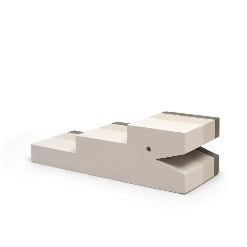 bObles Krokodille L 24 sand grey