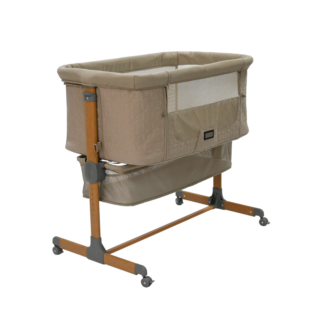 Stork Home Sidebyside vugge - Beige