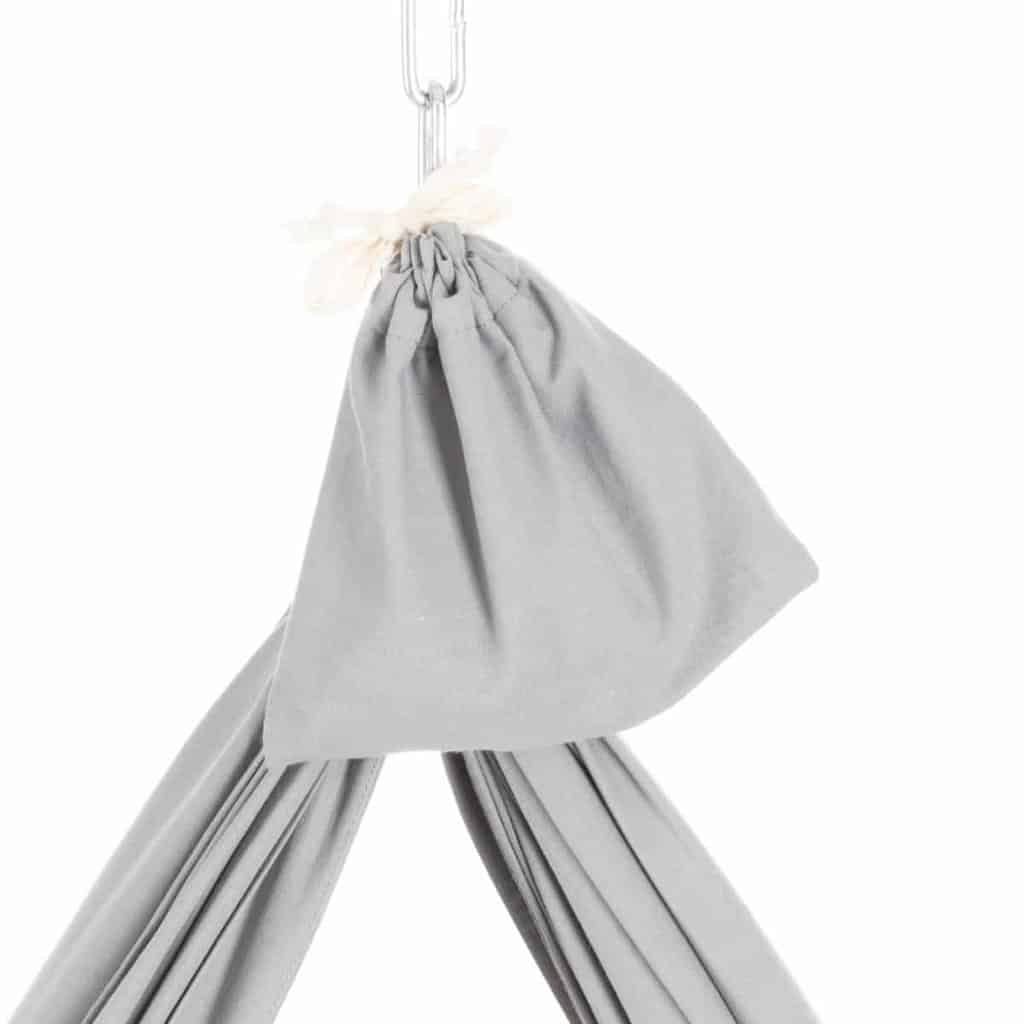 Nonomo Hængevugge med mikrofibermadras - grå