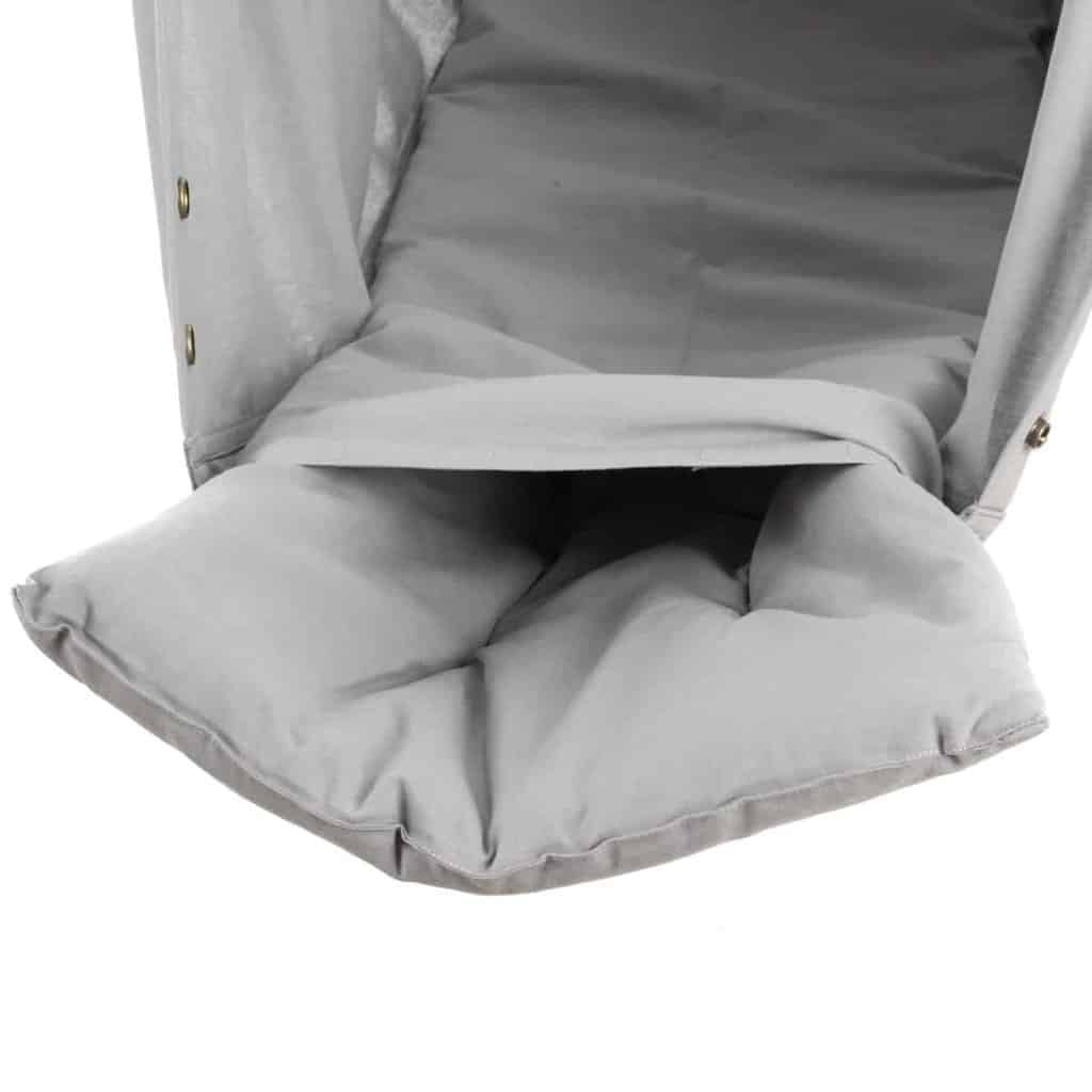 Nonomo Hængevugge med mikrofibermadras - grå