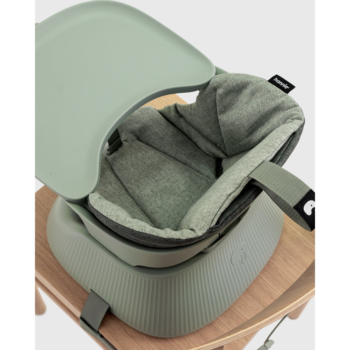 Hannie Transportabel højstol - Sage Green