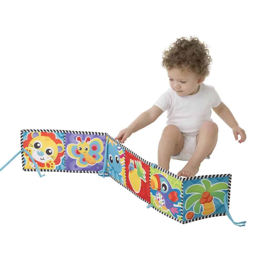 Tummy Time vendbar bog/spejl