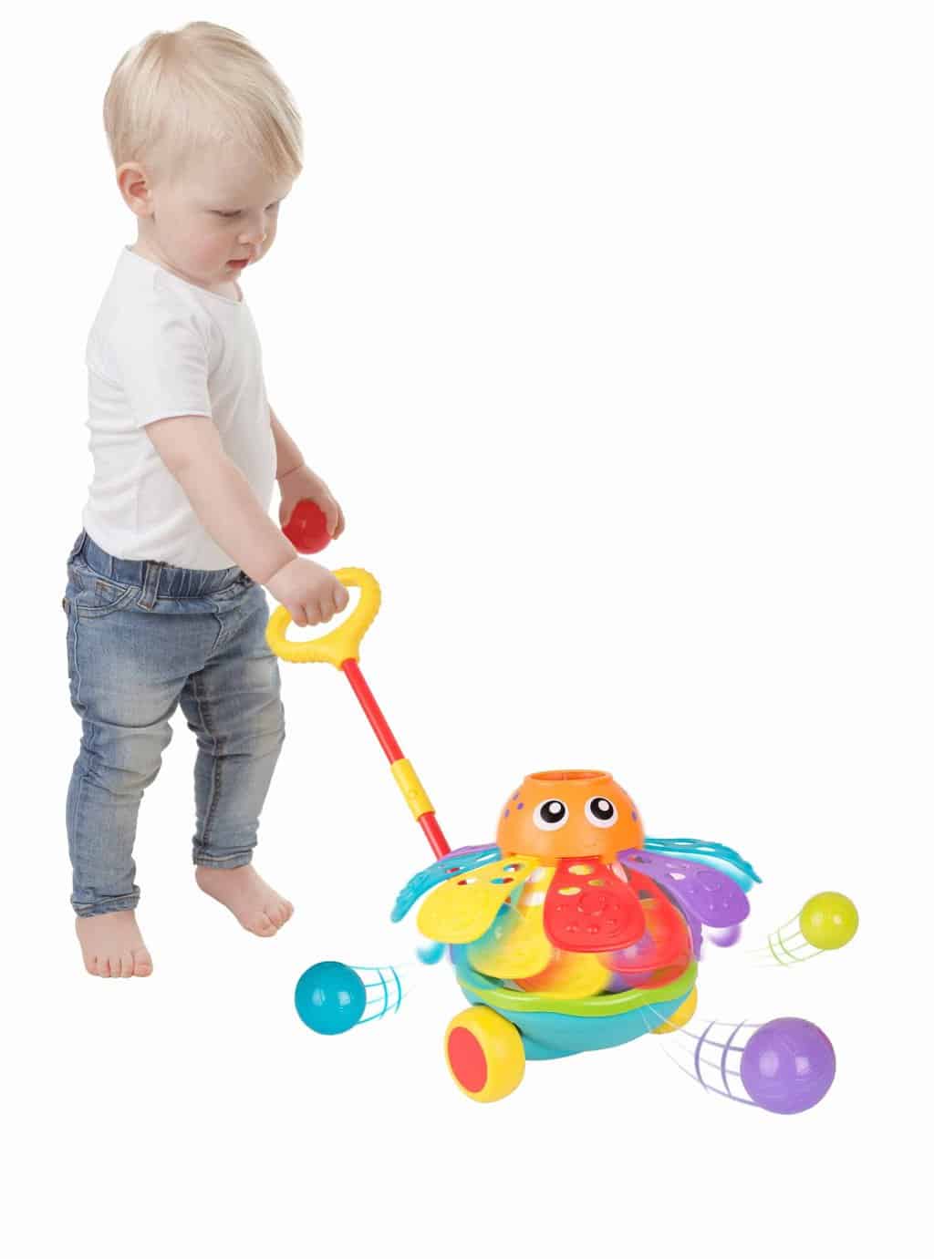 Push Along Ball Blæksprutte