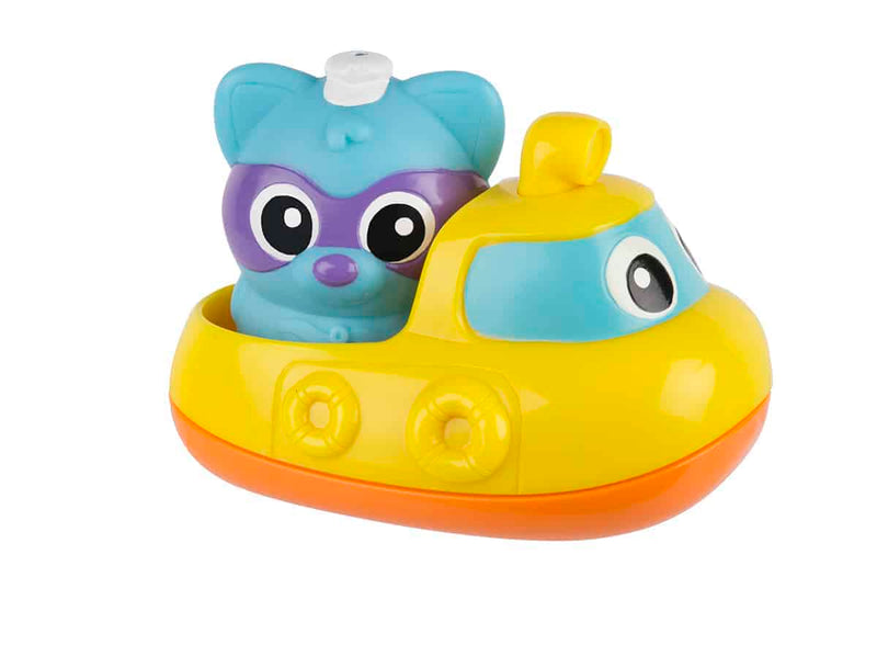 Rainy Raccoon's ubåd med musik