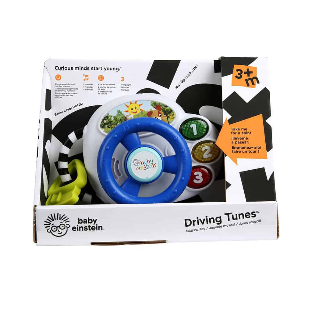 Baby Einstein Sjove melodier bag rattet