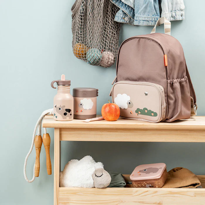 Done by Deer Flaske rustfrit stål Tiny farm Pudder 350 ml