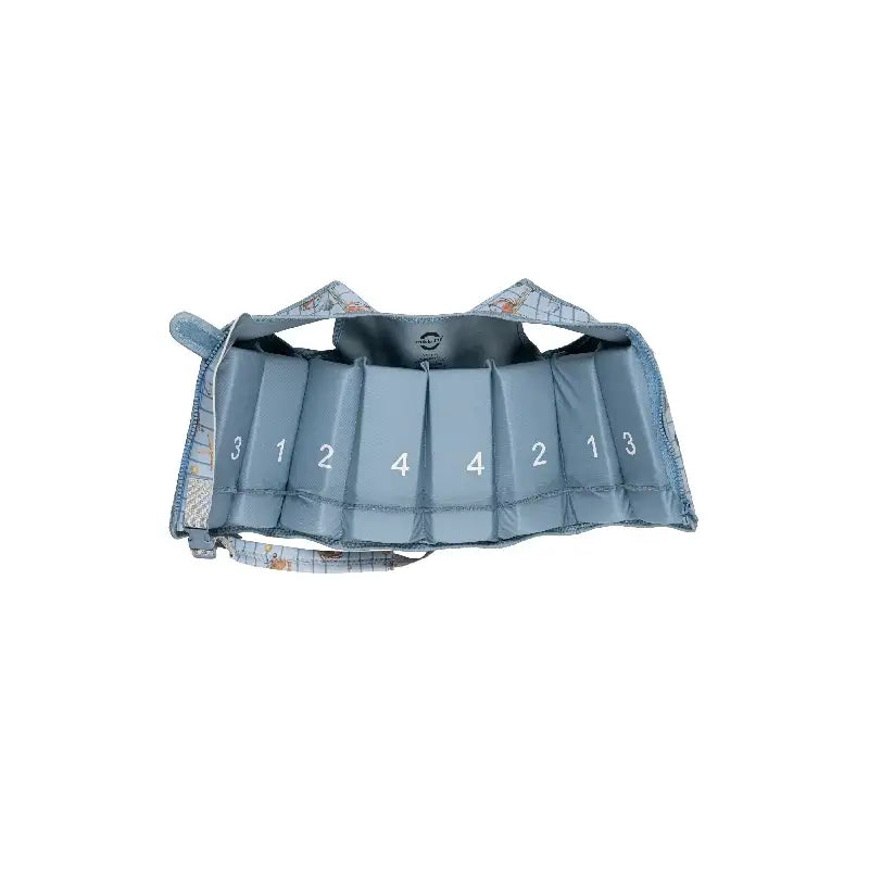 Mikk-Line Svømmevest mønstret - Faded Denim - 3-6 år/20-25 kg