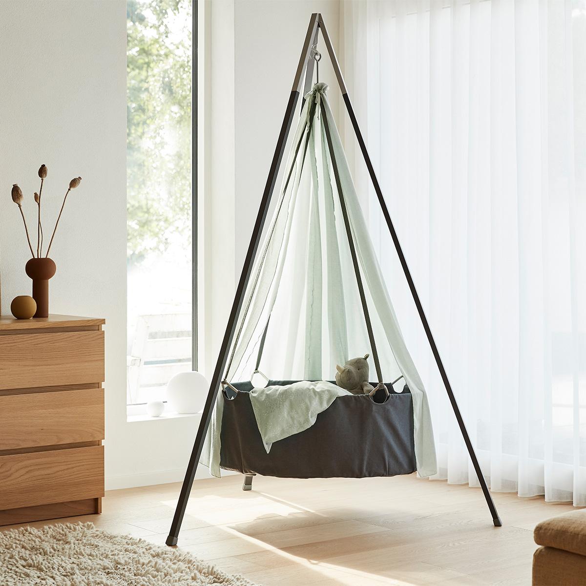 Leander Grå Vuggepakke - Flere farver himmel