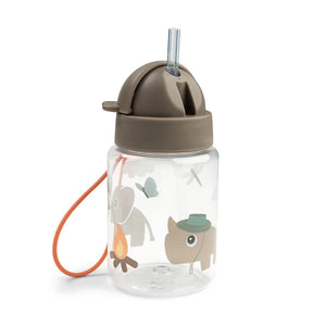 Done by Deer Drikkedunk m/sugerør Tiny trails 280 ml - sand