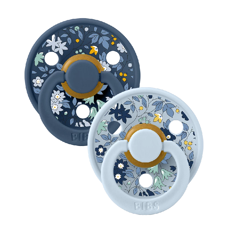BIBS x Liberty Colour - str 2 - Chamomile Lawn Baby Blue Mix