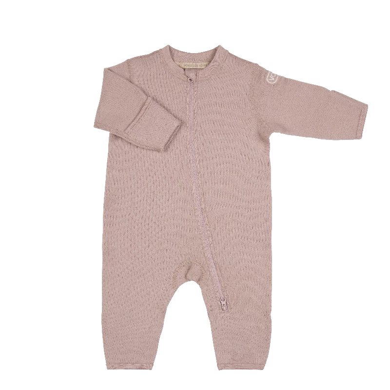 Voksi Wool Jumpsuit Fleece - Soft Grape