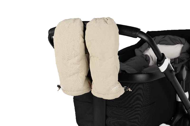 Voksi barnevognshandsker - Seashell Sand