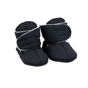 Voksi Baby Booties - Black - 1-2Y