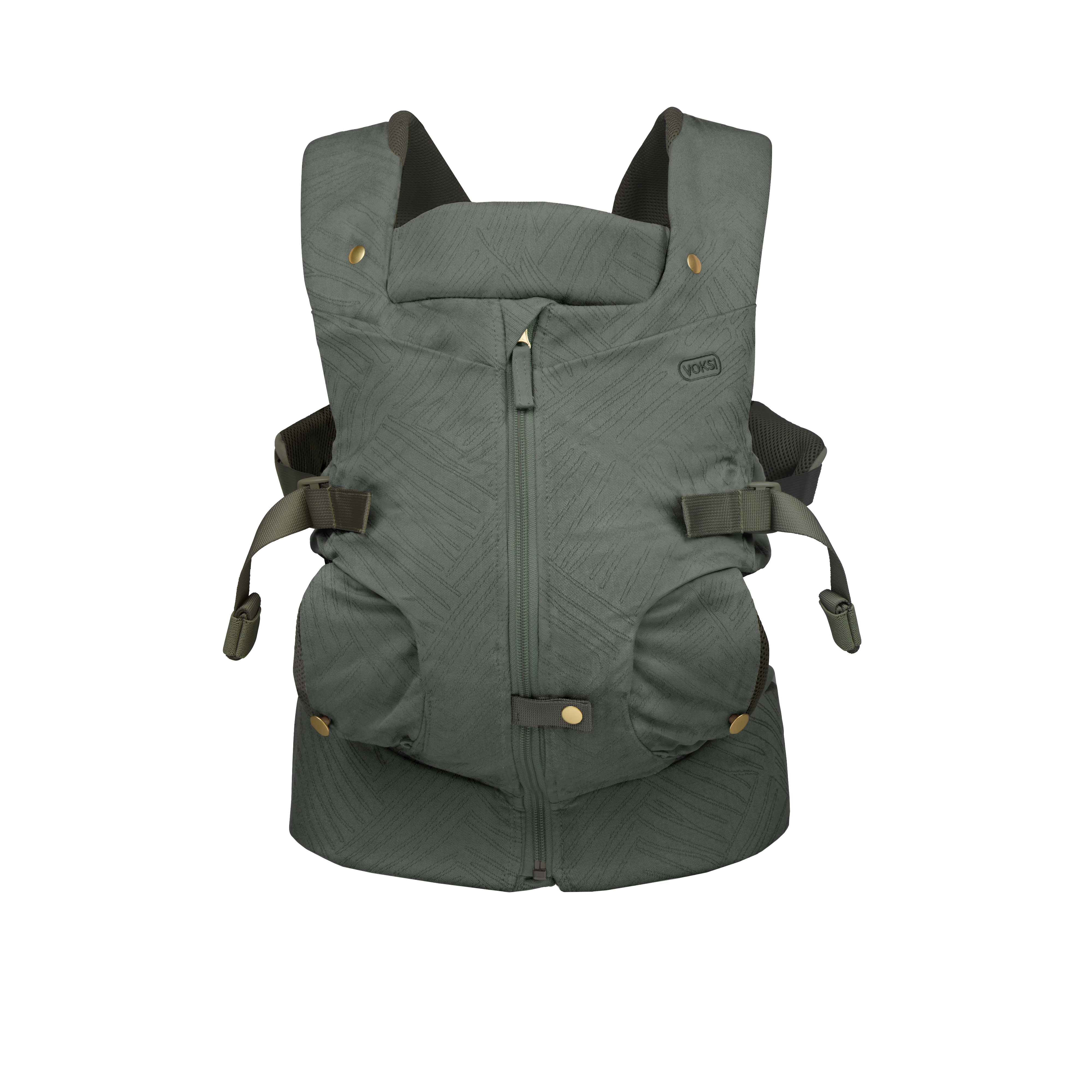 Voksi Huddle Bæresele - Meadow Green Jacquard