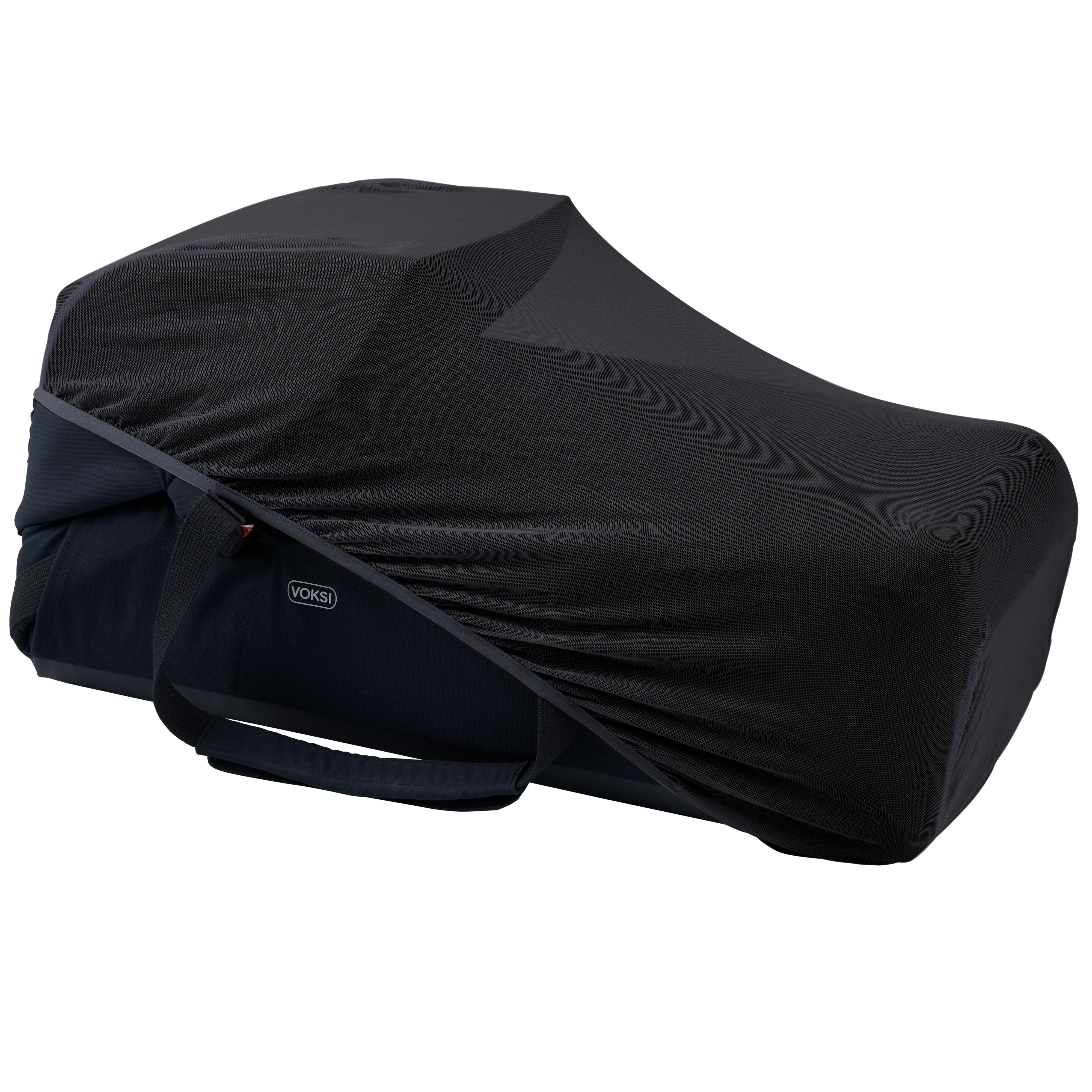 Voksi Carry Me Solskærm Med Myggenet - Sort