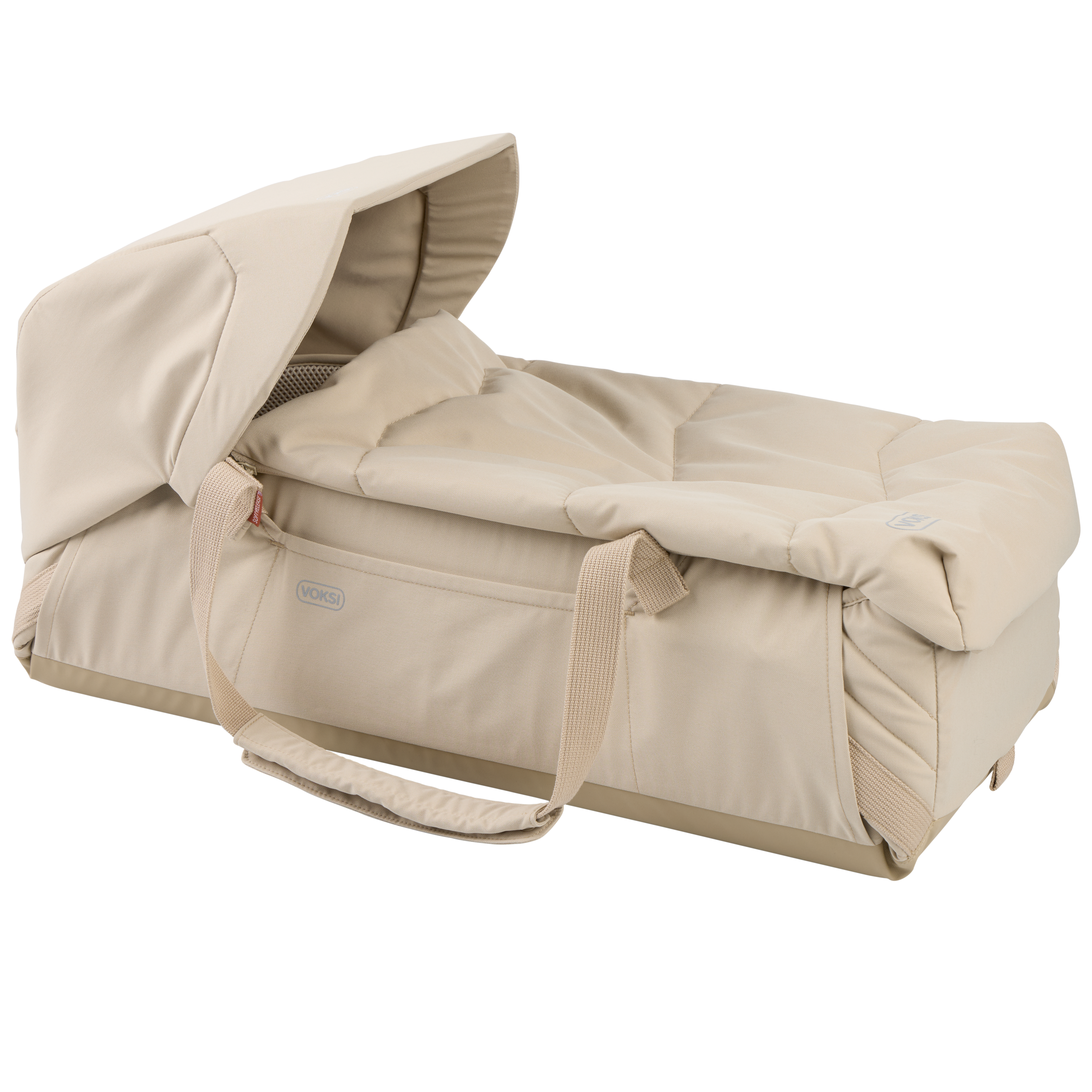 Voksi Carry Me Solskærm Med Myggenet - Seashell Sand