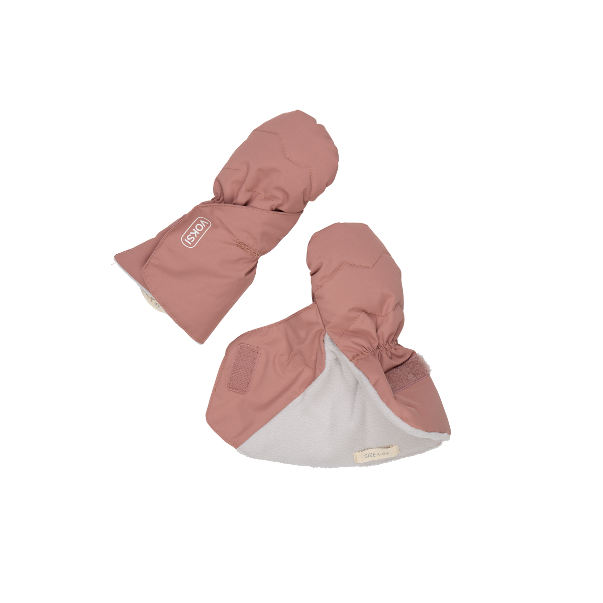 Voksi Babyhandsker - 1-2Y - Blush Pink
