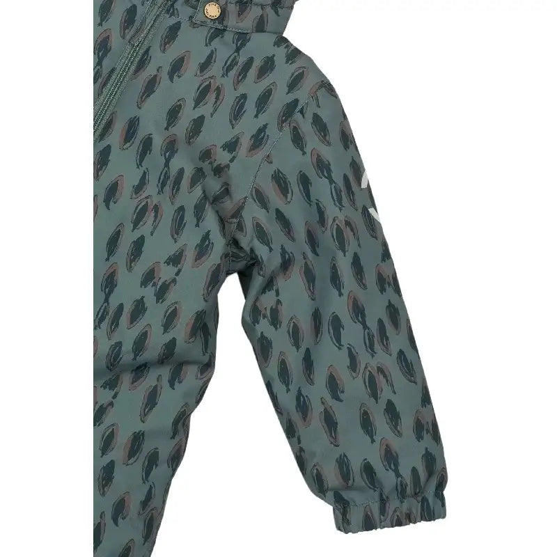 Mikk-Line Flyverdragt Mønstret - Balsam Green - Str. 80-116