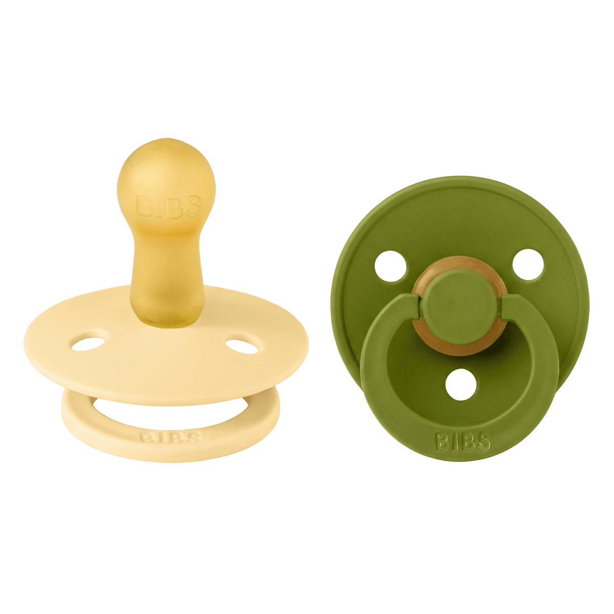 Bibs Colour - Str. 2 - Pale Butter/Wasabi