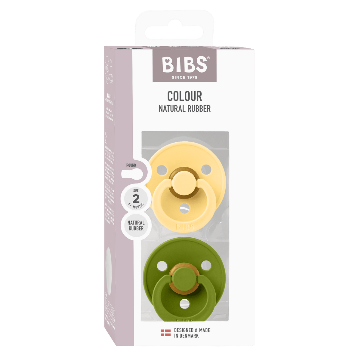 Bibs Colour - Str. 2 - Pale Butter/Wasabi