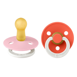 Bibs Colour - Str. 2 - Baby Pink GLOW/Tango GLOW