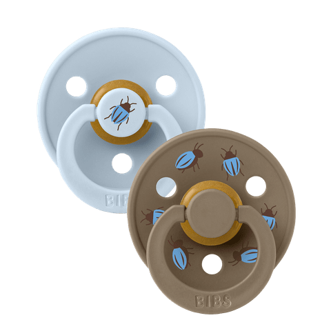 Bibs Studio Colour - Str. 2 - Beetle Mix Baby Blue/Dark Oak
