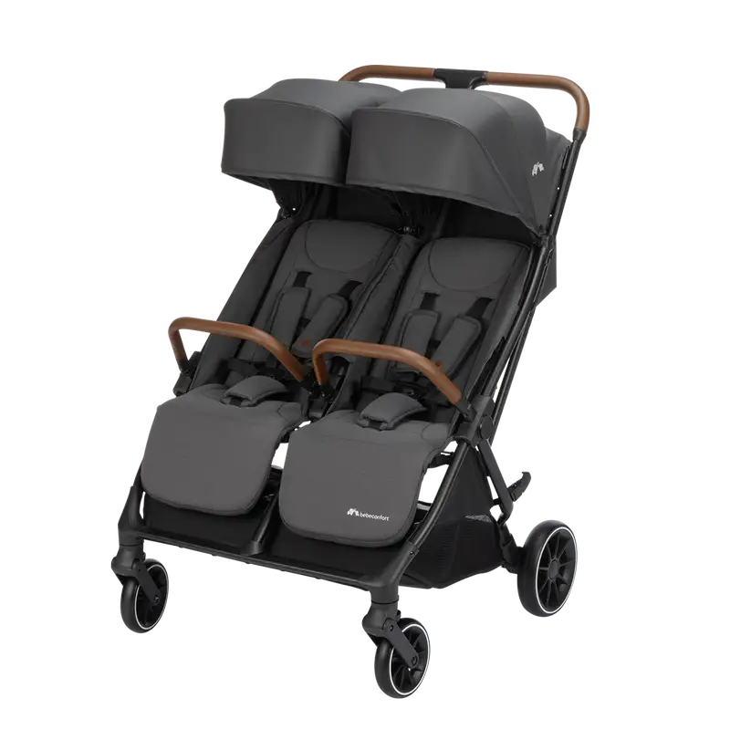 Bebeconfort Mane Tvillingevogn - Mineral Graphite