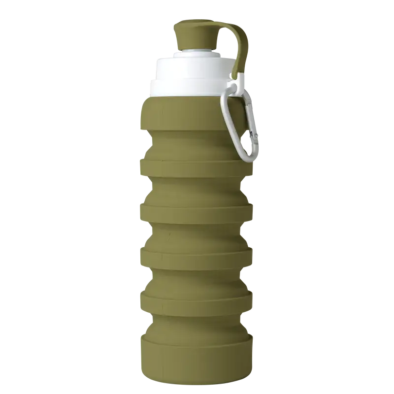 Foldeflaske - Olive green