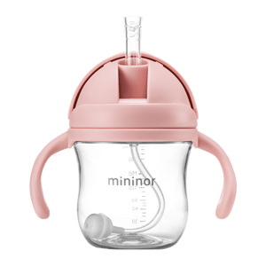 Sugerørskop Tritan 220ml - rosa