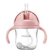 Sugerørskop Tritan 220ml - rosa