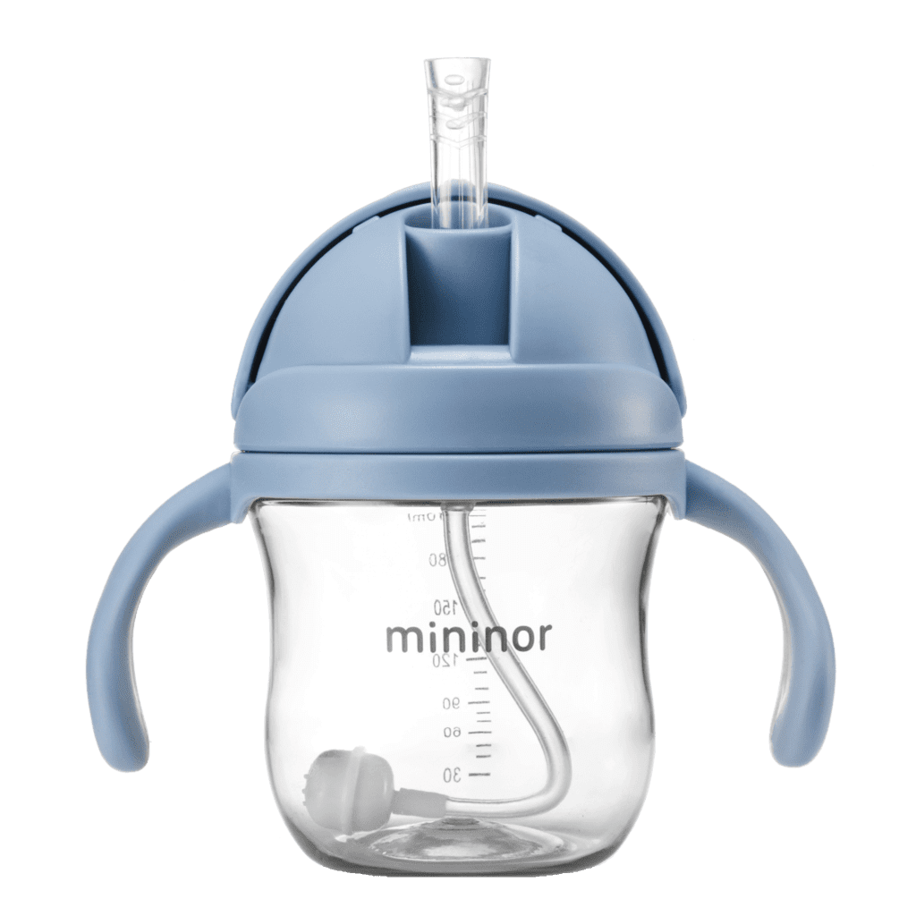 Sugerørskop Tritan 220ml - blå