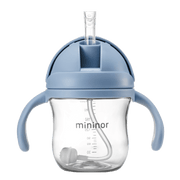 Sugerørskop Tritan 220ml - blå