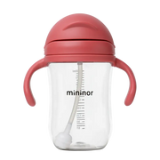 Sugerørskop Tritan 330 ml - Rhubarb