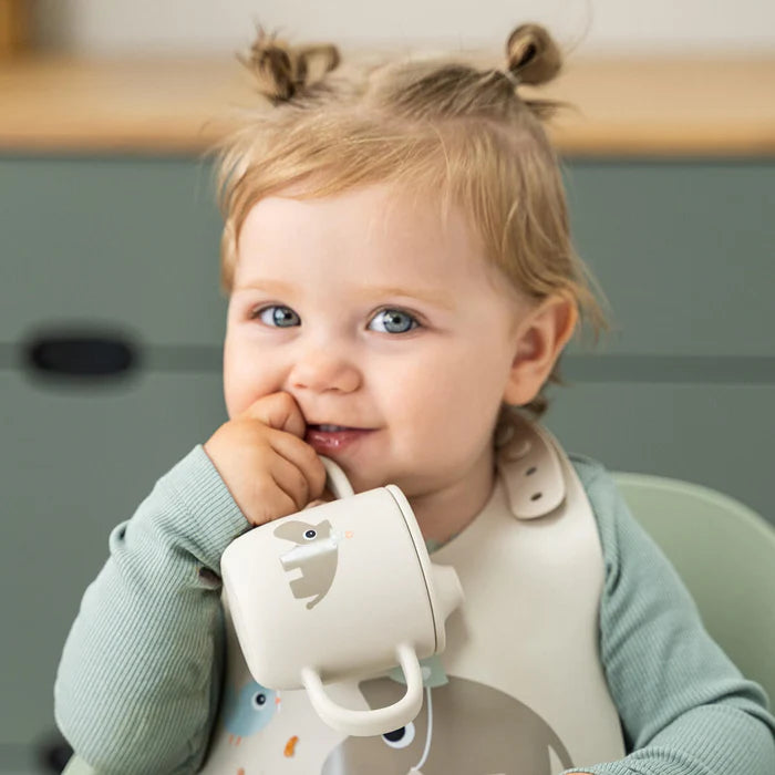 Done by Deer Silikone tudkop 2 håndtag Celebration Sand