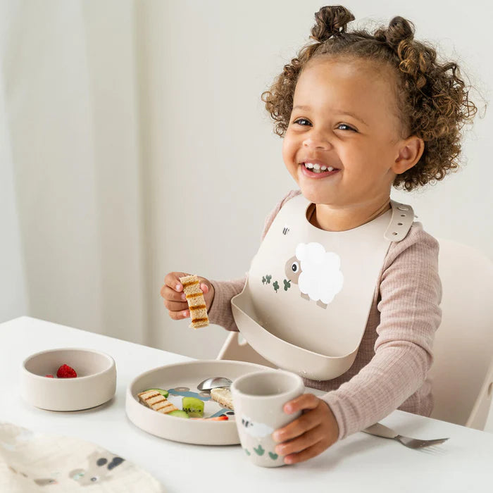 Done by Deer Stick&Stay spisesæt Tiny farm Sand