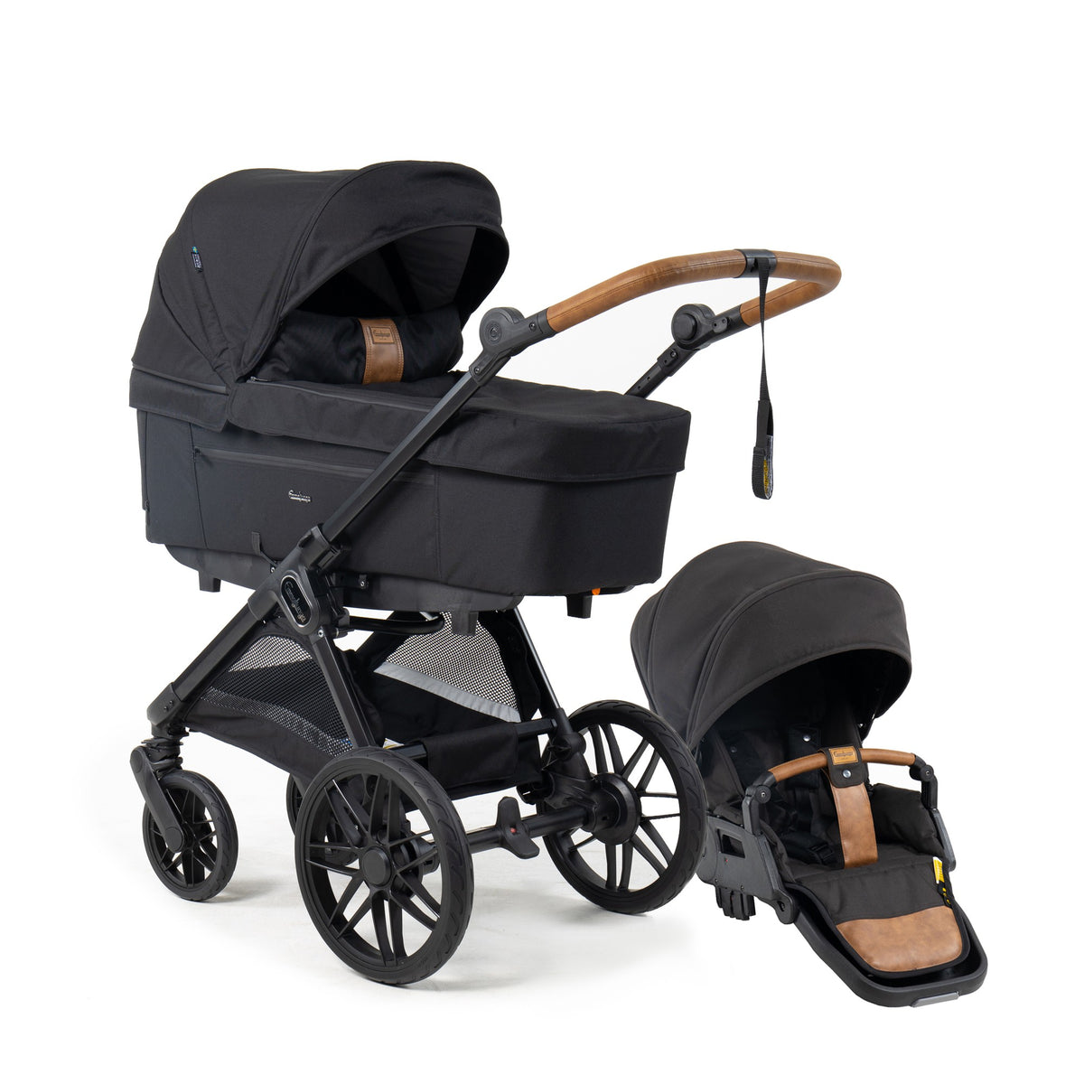 Emmaljunga Big Star Sento inkl. Flat+ - Offroad Black