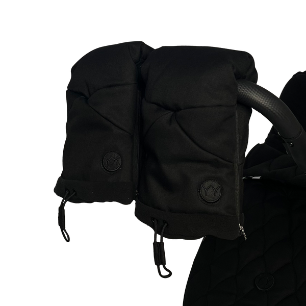 Najell barnevognshandsker - Matte Black