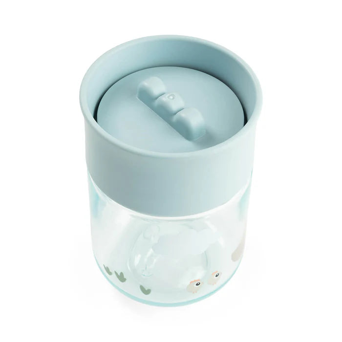 Done by Deer Træningskop 360° Tiny farm Blå