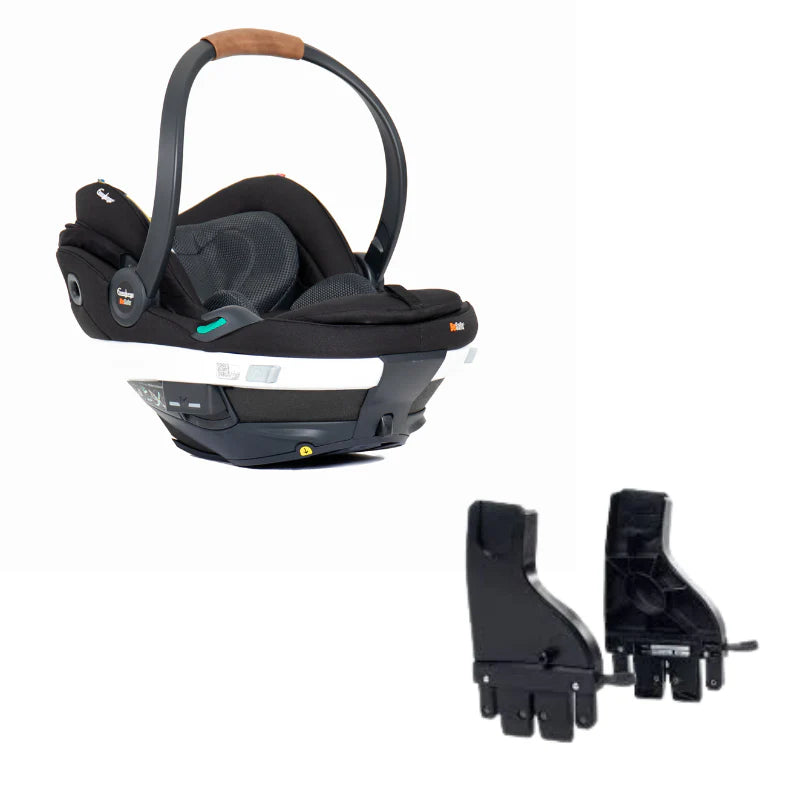 Emmaljunga Sento Pro outdoor Black + Autostolspakke