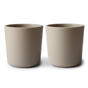 Mushie Cup - vanilla - (set of 2 pcs)