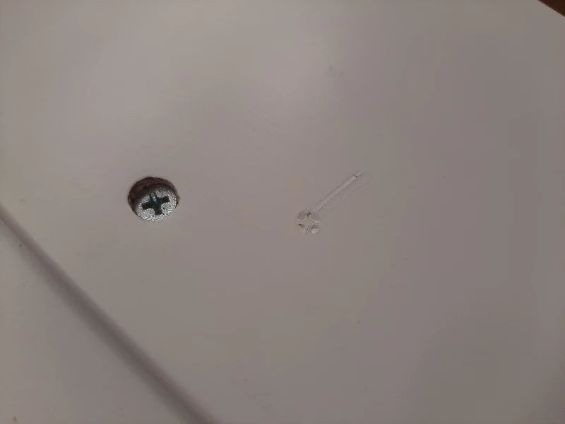 Babydan Sofie bredt væghængt puslebord 2. sortering