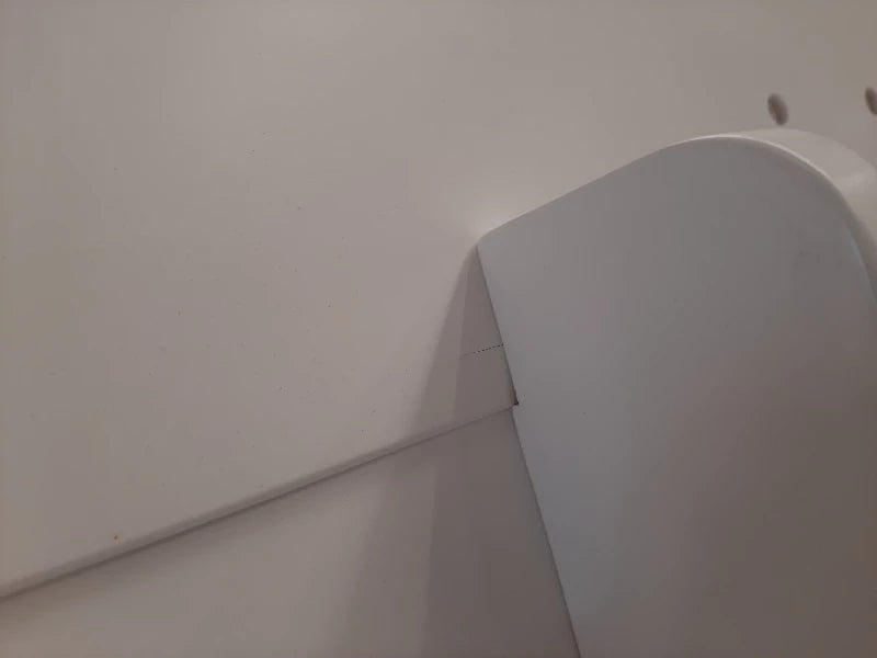 Babydan Sofie bredt væghængt puslebord 2. sortering