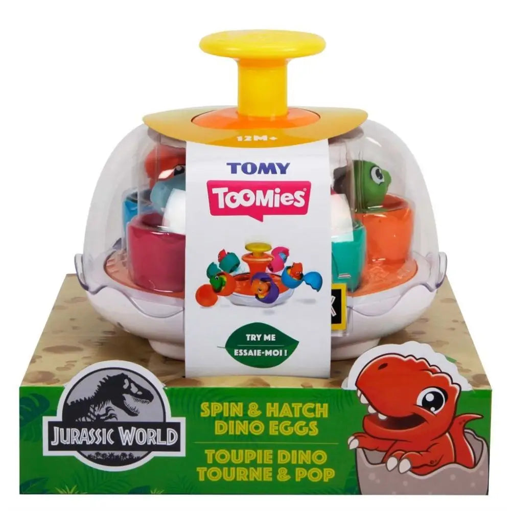 Toomies JW Spin &amp; Hatch Dino Eggs
